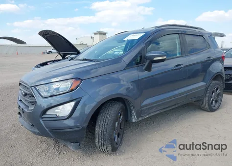 2018 Ford Ecosport Ses from USA, damaged, VIN MAJ6P1CL5JC182270